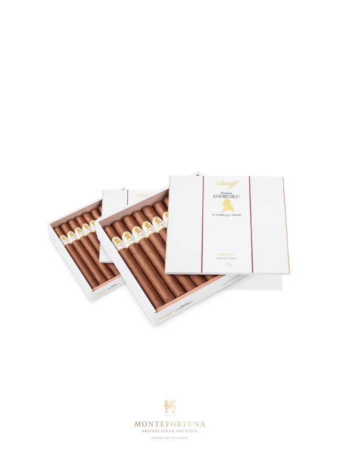 2 Boxes of 20 Davidoff Winston Churchill Churchill